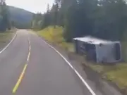 Tourist Bus Overturns in Norway, 4 Hospitalized