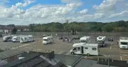 Travellers return to Great Yarmouth car park for second time, sparking fury