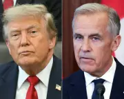 Trump and Carney trade blame as US-Canada tariffs take effect