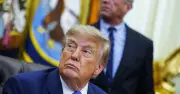 Trump health fears as face 'droops' live on TV