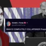 Trump hits out at Iran after threats to kill Barron Trump