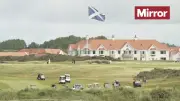 Trump leaves Melania at home for second Scottish golf break with aide Natalie Harp