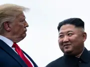 Trump 'pushing for meeting' with Kim Jong-un, report says