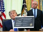Trump slashes child vaccines and falsely links MMR jab to autism