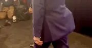 Trump sparks health fears as mysterious bulge spotted under suit