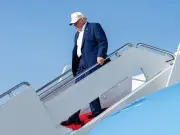 Trump's Leg Tapping on Air Force One Sparks Health Concerns