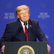 Trump's new voluminous hairstyle divides opinion