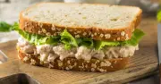 Tuna mayo upgrade: swap mayo for tahini for creamier, tastier result