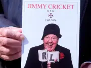 TV stars honour Jimmy Cricket at Salford Cathedral funeral