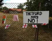 Two arrested after violence targeting asylum seekers in Thetford