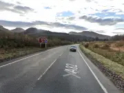 Two-car crash near Falls of Falloch leaves pair seriously injured