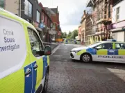 Two men stabbed and doused in chilli oil in Ashton town centre