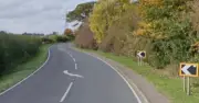 Two motorcyclists killed in horror crash on UK country road