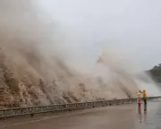 Typhoon Dolphin Hits China as Strongest Storm of Year