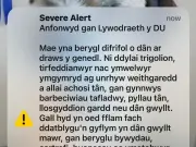 UK Government emergency alert causes mass confusion in Wales
