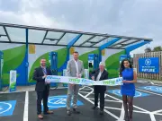 Ultra-rapid EV charging hub opens at Bellfield Interchange