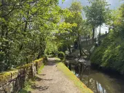 Uppermill: Scenic Canal Walk and Beer Garden for Sunny Days