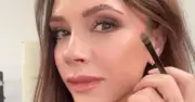 Victoria Beckham eyeshadow stick creates autumn look in seconds