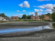 Village pond dries up in heatwave killing 100+ carp