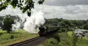 Vintage Steam Train Links Southend to Chester's Christmas Market