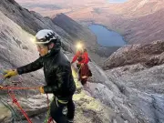 Volunteers rescue climber stuck on 6-inch ledge in Sierra Nevada