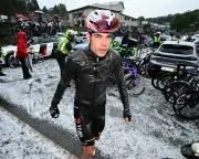 Vuelta a España stage three abandoned due to giant hail in Pyrenees