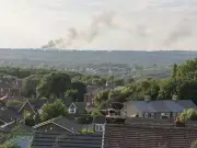 Washington Fire: Smoke Seen for Miles as Flames Engulf Building