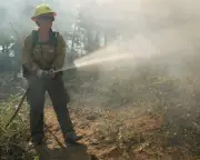 Washington wildfires: firefighters gain ground as evacuations persist