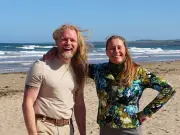 Welsh carpenter swaps tools for sand in BBC's Race Against the Tide