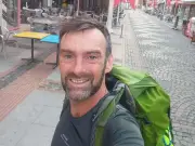 Welsh walker's wolf encounter on 3,000-mile trek to Istanbul