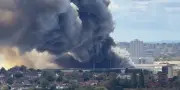 Wembley fire: 125 firefighters battle blaze near stadium