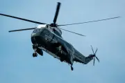 White House construction linked to Marine One close call with jet
