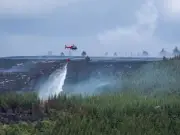 Wildfire size of 500 football pitches reignited deliberately
