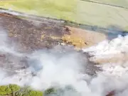 Wildfires reported across Wales in multiple locations