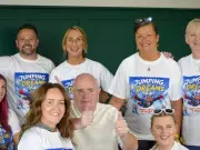 Wishaw Woman Scatters Sister's Ashes During Charity Skydive
