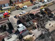 Woman arrested after five homes destroyed in Newbridge blaze