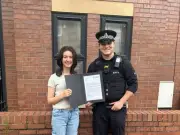 Woman commended for helping toddler found alone on busy road