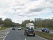 Woman dies after crashing into multiple vehicles at Cardiff roundabout
