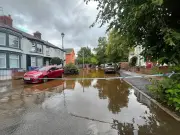 Woman hears 'almighty scream' as burst pipe floods Fairfield home