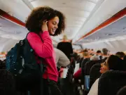 Woman Hits Jackpot With Plane Seat, Gets Cuddles From Service Dog