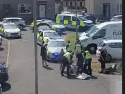 Woman in court after cops injured in Larkhall hit and run