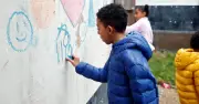 Woman's complaint over neighbour's kids' chalk drawings sparks backlash