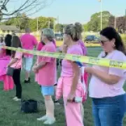 Women rally for Lindsay Clancy outside trial over children's deaths