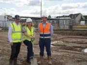 Work begins on five new retail units in West Lothian village centre