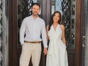 X Factor star Holly Tandy marries partner Lewis in intimate ceremony