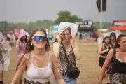 Yellow thunderstorm warning as Reading and Leeds festivals face rain