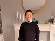 Young Scot saved by aunt's kidney celebrates first day at high school