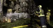 Zelensky urges air defence after Russian strikes kill nine in Kyiv