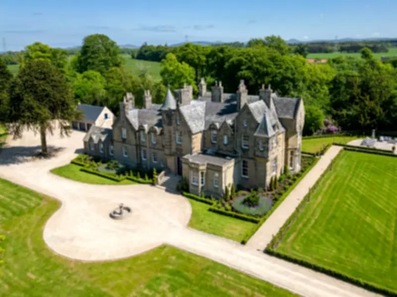 Fully restored 19th century Scottish castle near Edinburgh listed for £3.7m