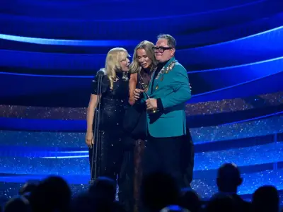 Alan Carr in Tears as Traitors Stars Surprise Him at NTAs